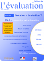 Les cahiers de l’évaluation n°6 - DOSSIER : Notation = évaluation ? - Vol. 3, "La notation extra-financière"
